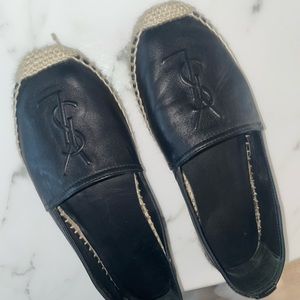 Saint Laurent Espadrilles Black